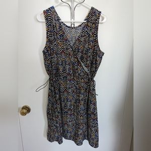 Reversible Titlenine Round Trip Dress in Bodega Print